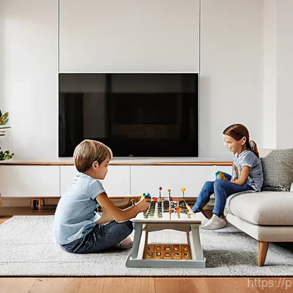 공조냉동기계와 에너지 관리 시스템 - **Prompt:** A Portuguese family (parents and two children, approximately 8 and 12 years old) enjoyin...